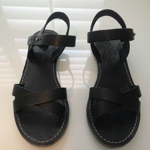 Madewell Black Sandals Size 5